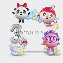 Бенто-фотозона "Малышарики"