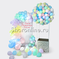 Бенто-фотозона "Воздушный шар"