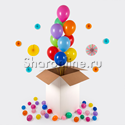 Коробка сюрприз с воздушными шариками - изображение 1