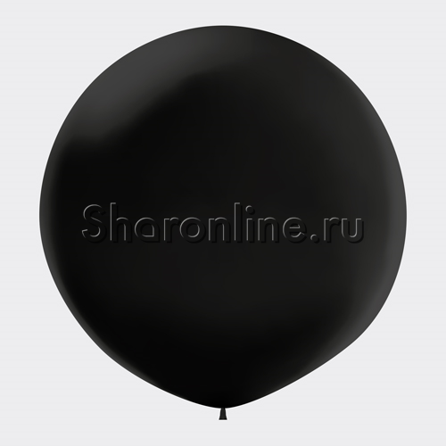 Большой Шар черный 80 см - изображение 1