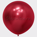 Большой шар Хром красный 60 см - изображение 1