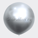 Большой шар Хром серебряный 60 см - изображение 1
