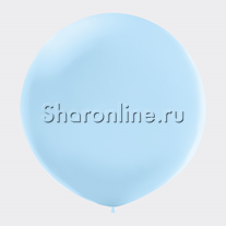 Большой шар Макаронс голубой 60 см