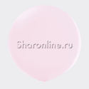 Большой шар Макаронс розовый 60 см - изображение 1