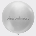 Большой шар серебряный 60 см - изображение 1