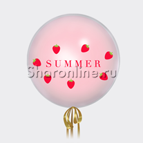 Большой стеклянный шар "Summer"