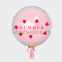 Большой стеклянный шар "Summer"