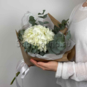 Букет белой гортензии - изображение 3