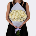 Букет белых роз Премиум - изображение 4