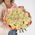 Букет белых роз Премиум - изображение 1
