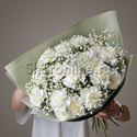 Букет цветов "Белый зефир" - изображение 1