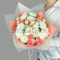 Букет цветов "Хрупкая элегия"