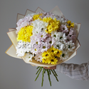 Букет цветов "Микс хризантем" - изображение 2