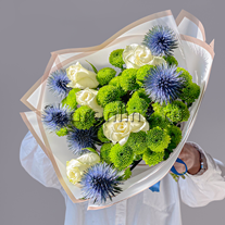 Букет цветов "Осенний калейдоскоп"