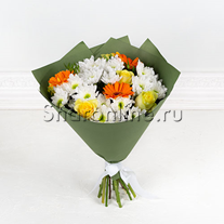 Букет цветов "Радуга"