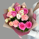 Букет цветов "Розовая карамель" - изображение 2