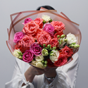 Букет цветов "Розовые мечты" - изображение 1