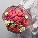 Букет цветов "Розовые мечты" - изображение 2
