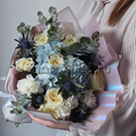 Букет цветов "Шарм лазури" - изображение 3