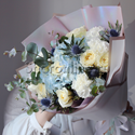 Букет цветов "Шарм лазури" - изображение 1