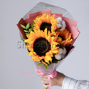Букет цветов "Солнце с бликами" - изображение 3