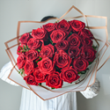 Букет красных роз - изображение 4
