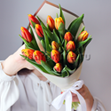 Букет огненных тюльпанов - изображение 4