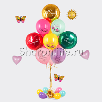 Букет шаров "8 Марта" ассорти
