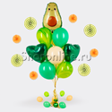 Букет шаров "Авокадо" - изображение 1
