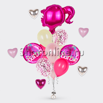 Букет шаров "Barbie"