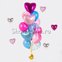 Букет шаров "Бесконечная любовь" - изображение 1