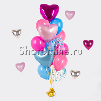 Букет шаров "Бесконечная любовь"