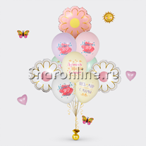 Букет шаров "Цветы для мамы"