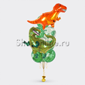 Букет шаров "Динозавры" - изображение 1