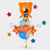 Букет шаров "Кеша" Ми-ми-мишки