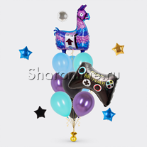 Букет шаров "Лама Пиньята"