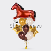 Букет шаров "Лошадь"
