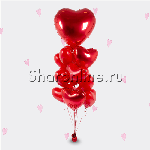 Букет шаров "Любовь" - изображение 1