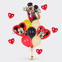 Букет шаров "Микки Маус"