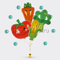 Букет шаров "Овощной микс" - изображение 1