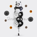 Букет шаров "Панда" - изображение 1