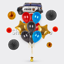 Букет шаров "Полицейская машина" - изображение 1