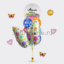 Букет шаров "Порхай как бабочка" - изображение 1