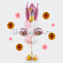Букет шаров "Принцесса в День Рождения"