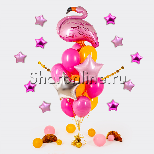 Букет шаров "Розовые мечты" - изображение 1