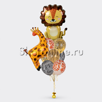 Букет шаров "Сафари"