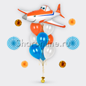 Букет шаров "Самолеты" - изображение 1