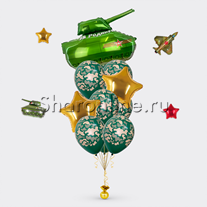 Букет шаров "Танк"