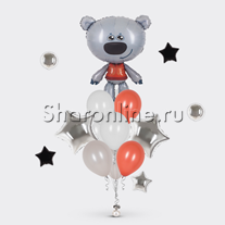 Букет шаров "Тучка" Ми-ми-мишки