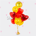 Букет шаров "Улыбка любви" - изображение 1